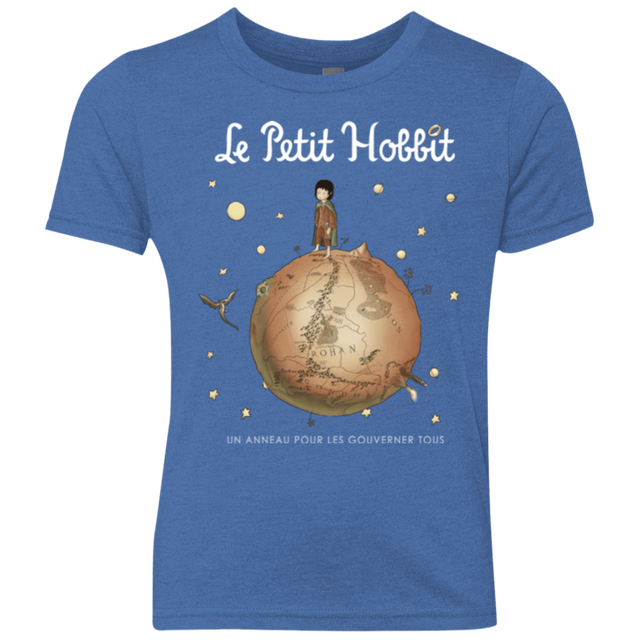 T-Shirts Vintage Royal / YXS Le Petit Hobbit Youth Triblend T-Shirt