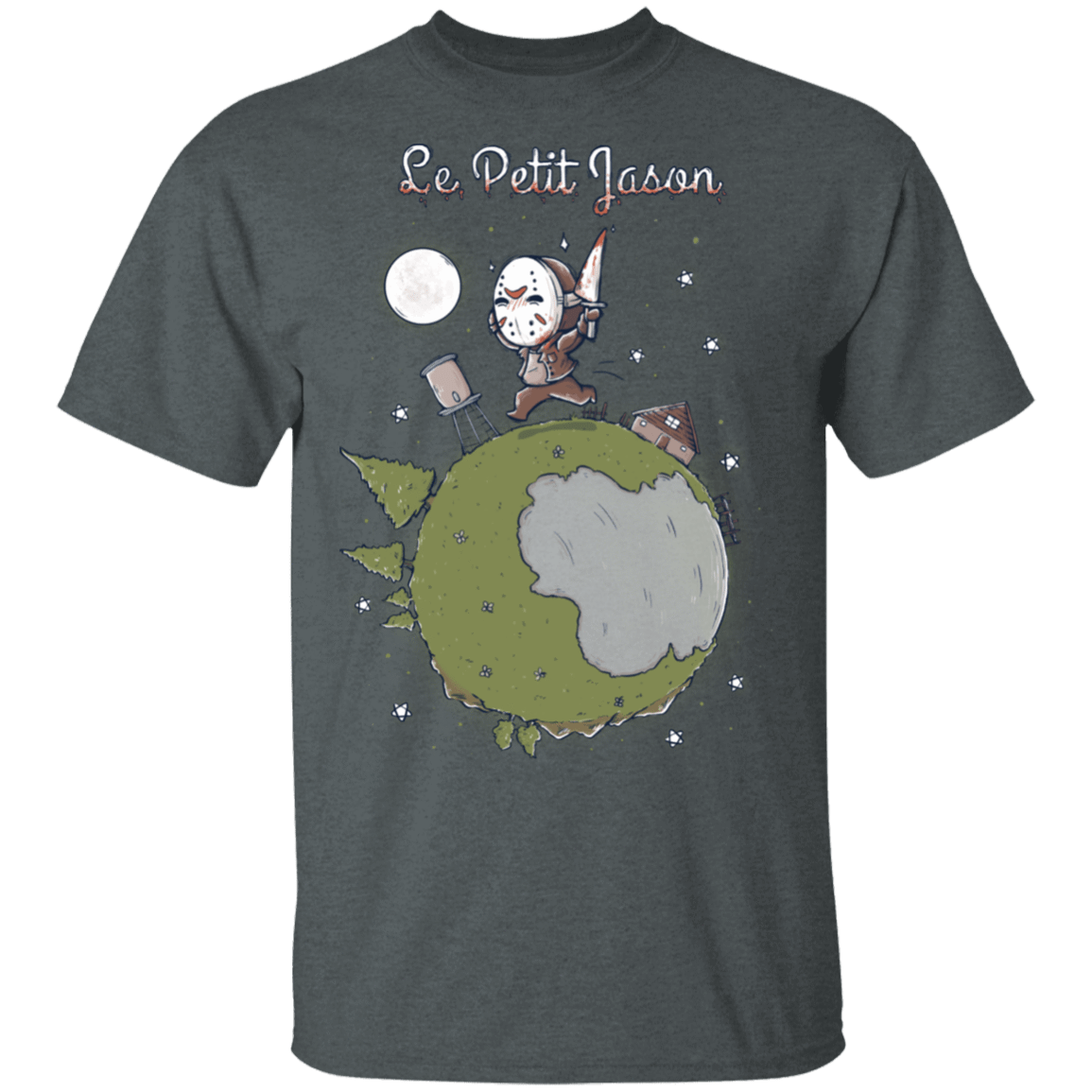 T-Shirts Dark Heather / S Le Petit Jason T-Shirt