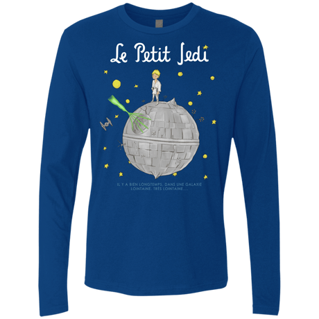 T-Shirts Royal / Small Le Petit Jedi Men's Premium Long Sleeve