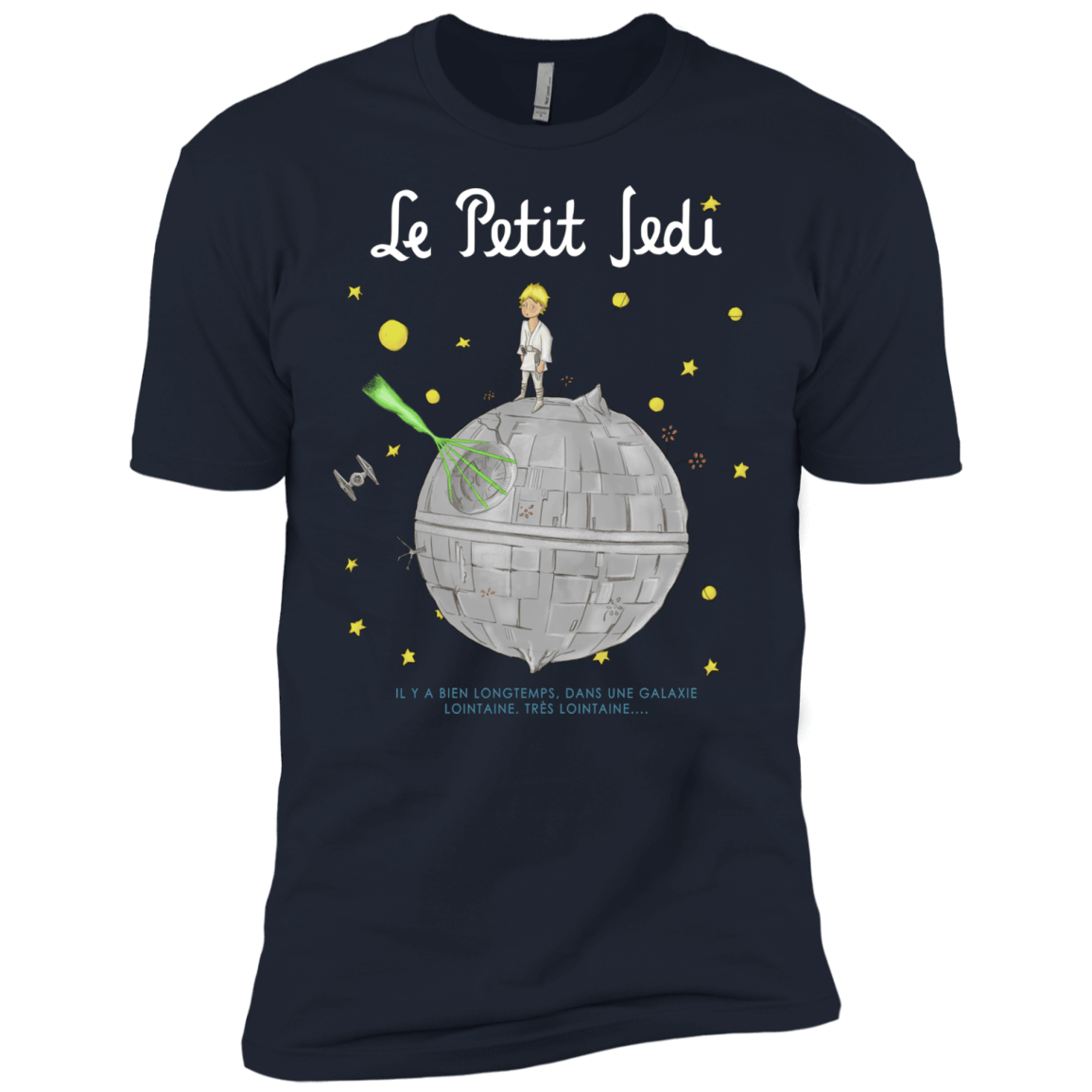 T-Shirts Midnight Navy / X-Small Le Petit Jedi Men's Premium T-Shirt