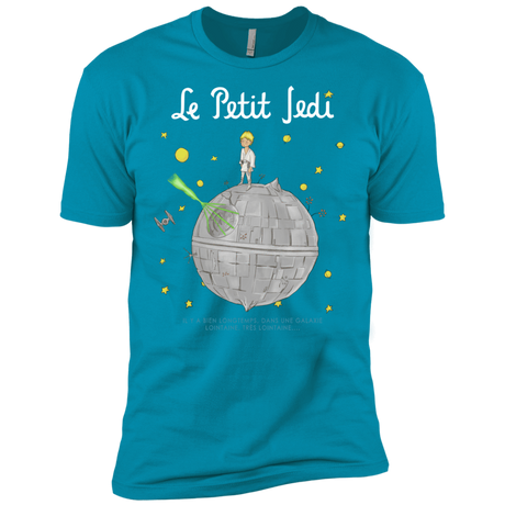 T-Shirts Turquoise / X-Small Le Petit Jedi Men's Premium T-Shirt