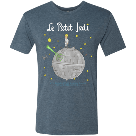 T-Shirts Indigo / Small Le Petit Jedi Men's Triblend T-Shirt