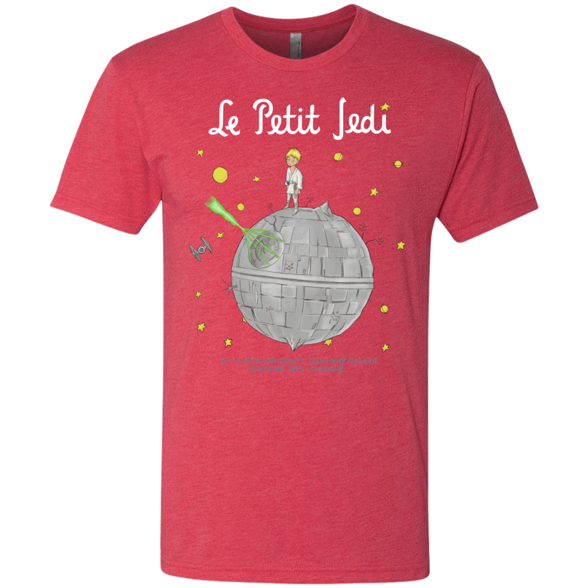 T-Shirts Vintage Red / Small Le Petit Jedi Men's Triblend T-Shirt