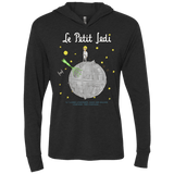T-Shirts Vintage Black / X-Small Le Petit Jedi Triblend Long Sleeve Hoodie Tee