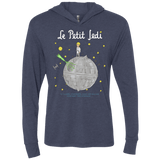T-Shirts Vintage Navy / X-Small Le Petit Jedi Triblend Long Sleeve Hoodie Tee