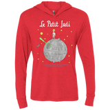 T-Shirts Vintage Red / X-Small Le Petit Jedi Triblend Long Sleeve Hoodie Tee