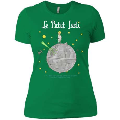 T-Shirts Kelly Green / X-Small Le Petit Jedi Women's Premium T-Shirt