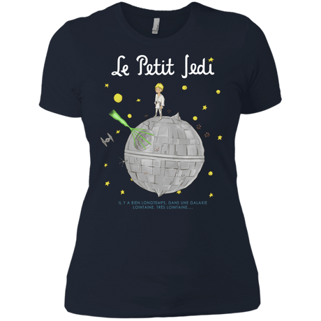 T-Shirts Midnight Navy / X-Small Le Petit Jedi Women's Premium T-Shirt