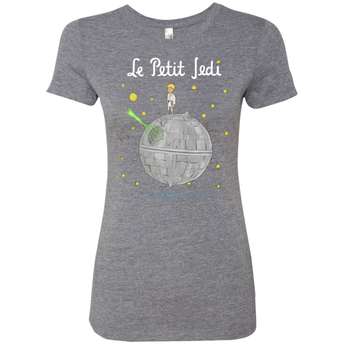 T-Shirts Premium Heather / Small Le Petit Jedi Women's Triblend T-Shirt