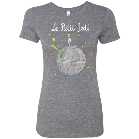 T-Shirts Premium Heather / Small Le Petit Jedi Women's Triblend T-Shirt