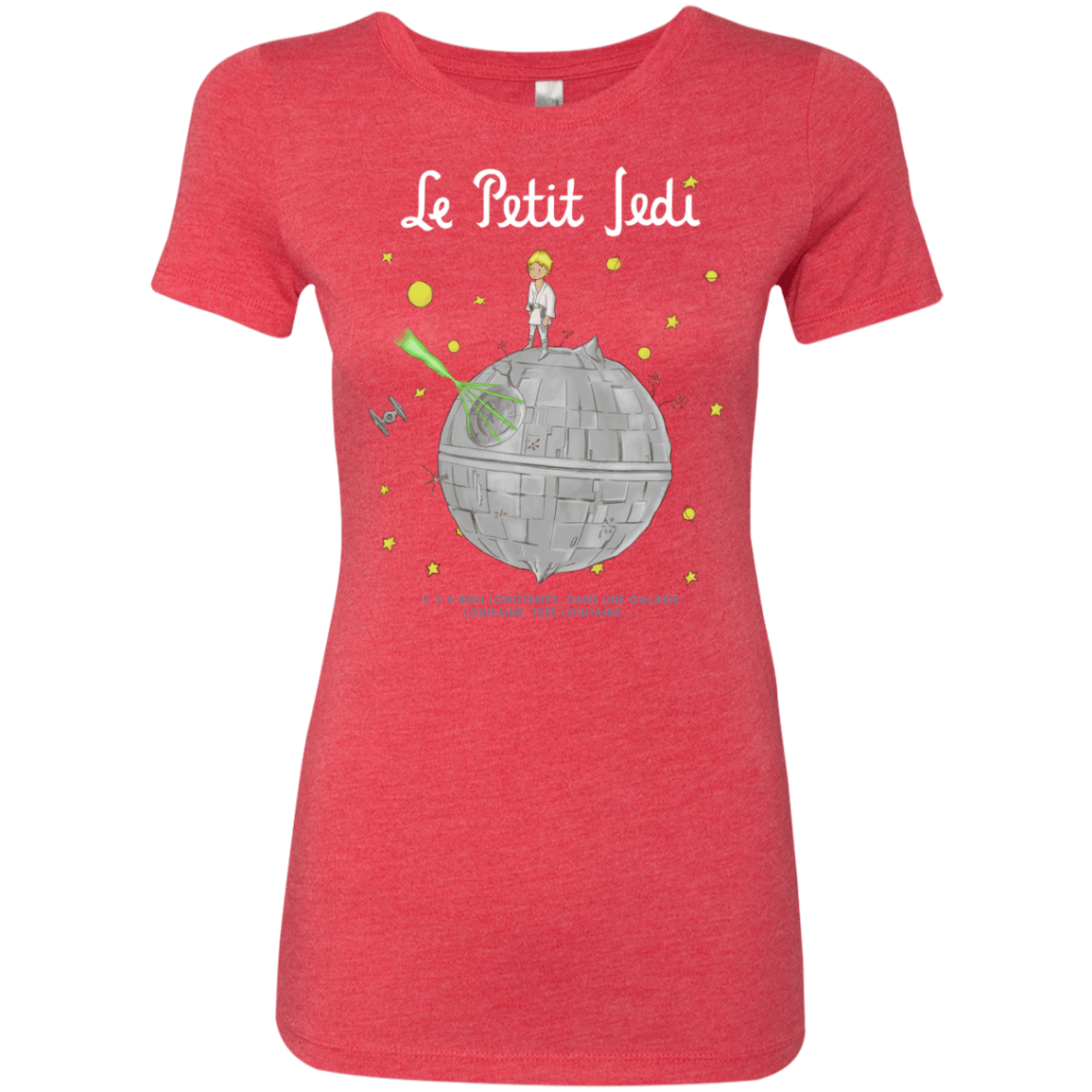 T-Shirts Vintage Red / Small Le Petit Jedi Women's Triblend T-Shirt