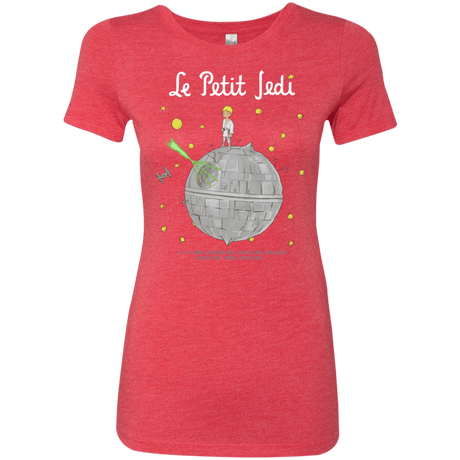 T-Shirts Vintage Red / Small Le Petit Jedi Women's Triblend T-Shirt