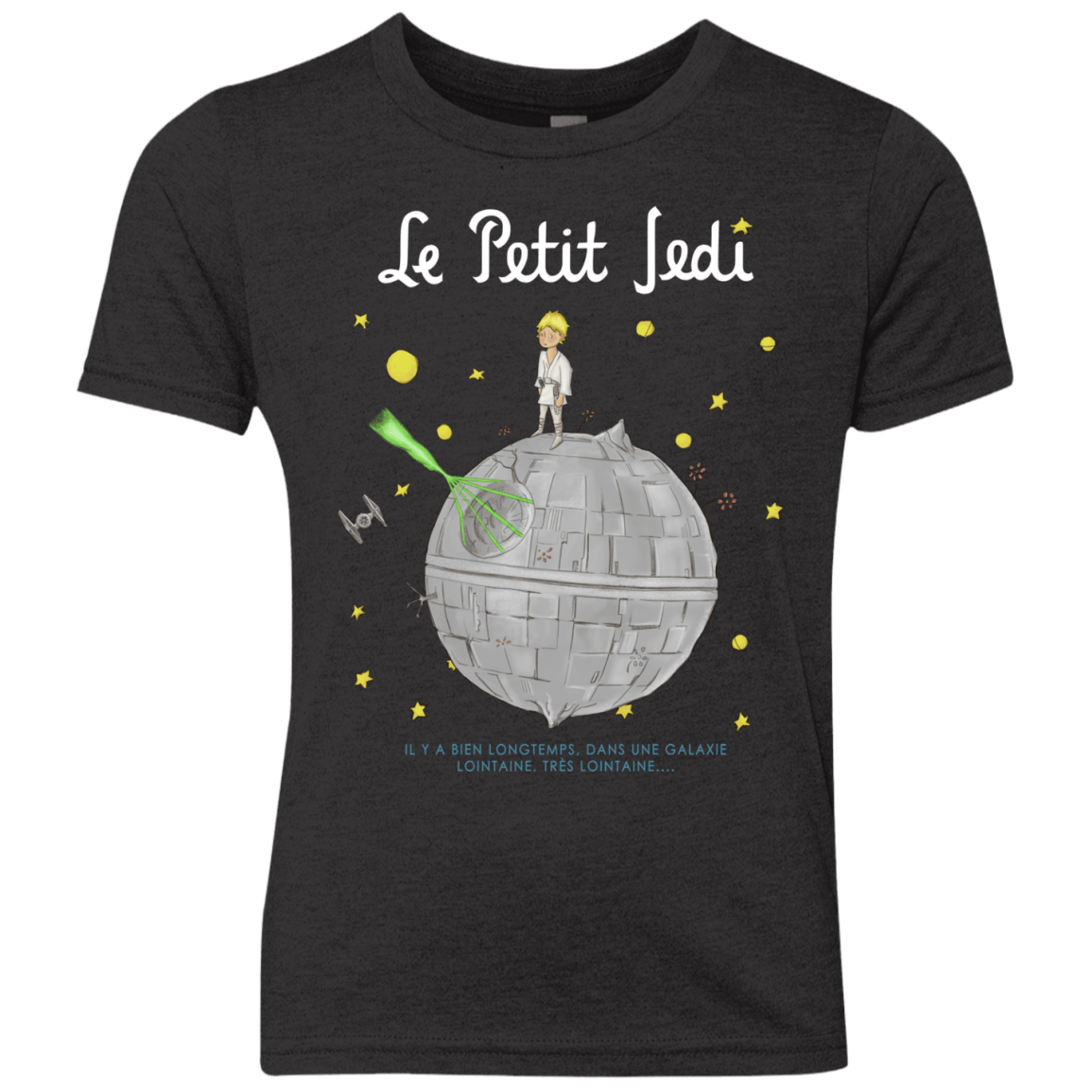 T-Shirts Vintage Black / YXS Le Petit Jedi Youth Triblend T-Shirt