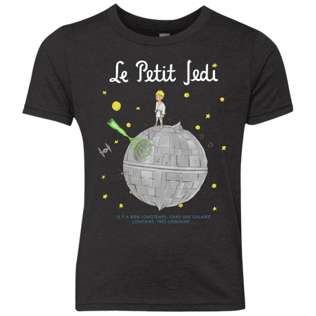 T-Shirts Vintage Black / YXS Le Petit Jedi Youth Triblend T-Shirt