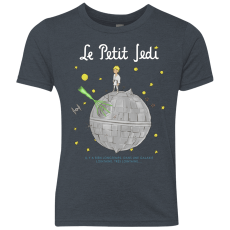 T-Shirts Vintage Navy / YXS Le Petit Jedi Youth Triblend T-Shirt