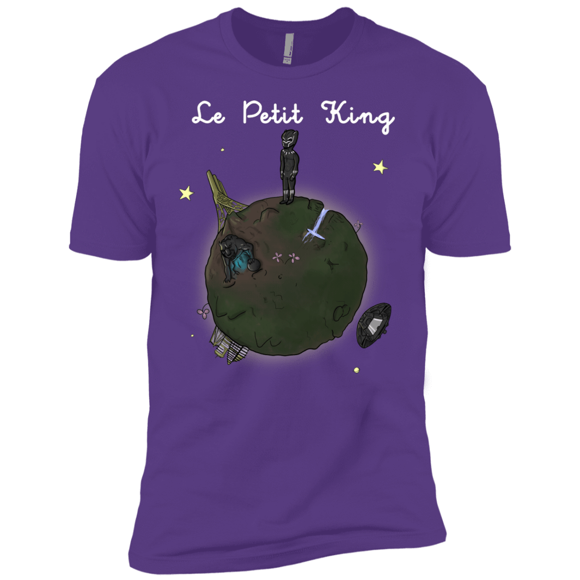T-Shirts Purple Rush / YXS Le Petit Prince Of Wakanda Boys Premium T-Shirt