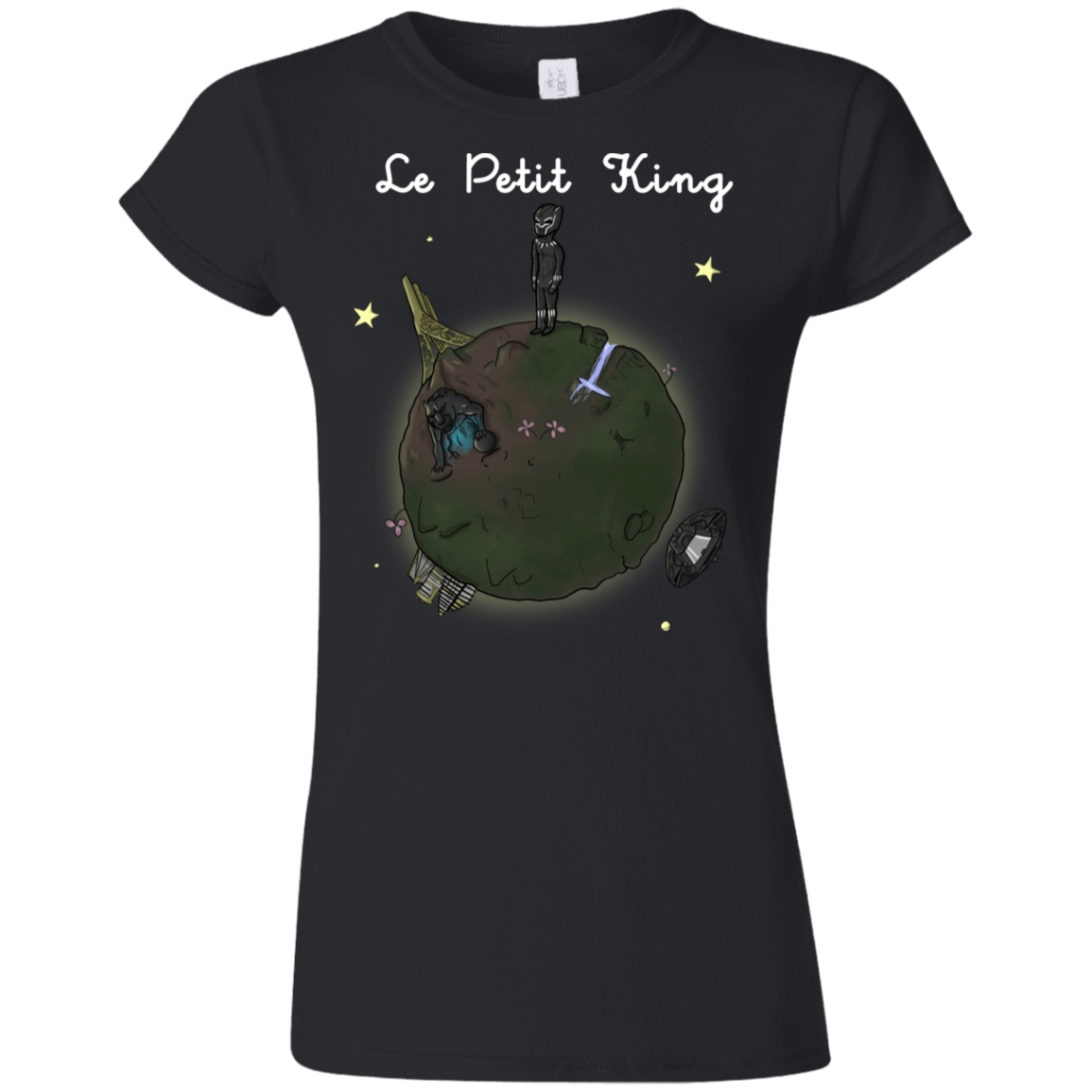 T-Shirts Black / S Le Petit Prince Of Wakanda Junior Slimmer-Fit T-Shirt