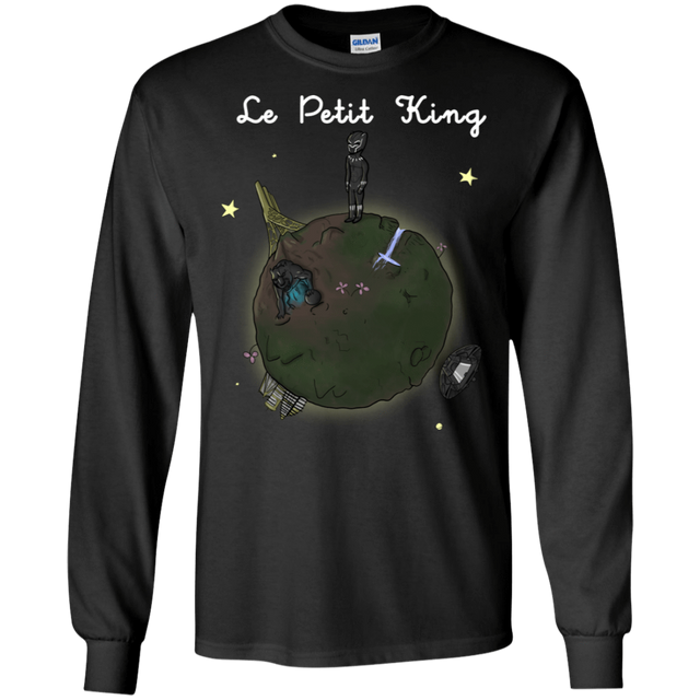 T-Shirts Black / S Le Petit Prince Of Wakanda Men's Long Sleeve T-Shirt