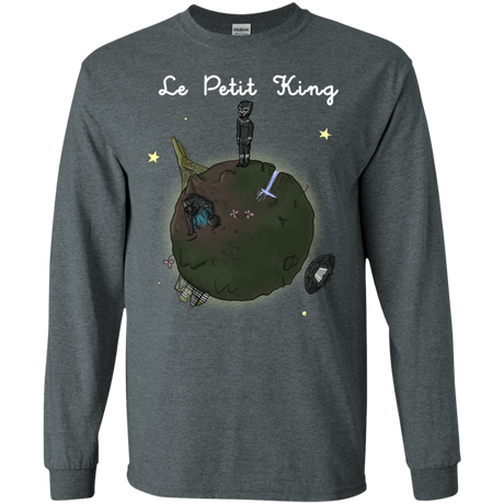 T-Shirts Dark Heather / S Le Petit Prince Of Wakanda Men's Long Sleeve T-Shirt