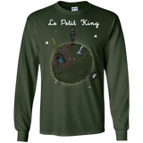 T-Shirts Forest Green / S Le Petit Prince Of Wakanda Men's Long Sleeve T-Shirt