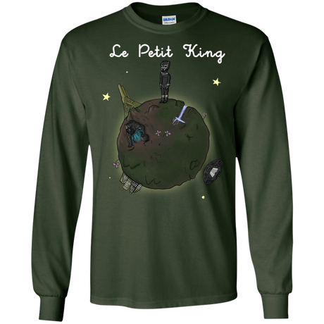 T-Shirts Forest Green / S Le Petit Prince Of Wakanda Men's Long Sleeve T-Shirt