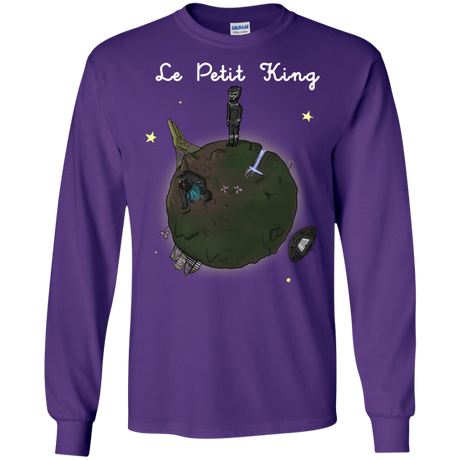 T-Shirts Purple / S Le Petit Prince Of Wakanda Men's Long Sleeve T-Shirt