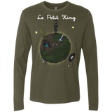 T-Shirts Military Green / S Le Petit Prince Of Wakanda Men's Premium Long Sleeve