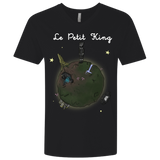 T-Shirts Black / X-Small Le Petit Prince Of Wakanda Men's Premium V-Neck