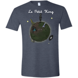 T-Shirts Heather Navy / S Le Petit Prince Of Wakanda Men's Semi-Fitted Softstyle