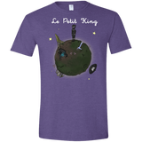 T-Shirts Heather Purple / S Le Petit Prince Of Wakanda Men's Semi-Fitted Softstyle