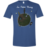 T-Shirts Heather Royal / X-Small Le Petit Prince Of Wakanda Men's Semi-Fitted Softstyle