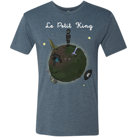 T-Shirts Indigo / S Le Petit Prince Of Wakanda Men's Triblend T-Shirt