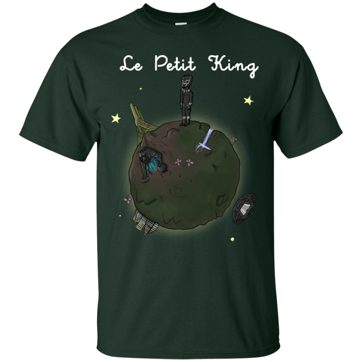 T-Shirts Forest / S Le Petit Prince Of Wakanda T-Shirt