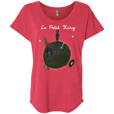 T-Shirts Vintage Red / X-Small Le Petit Prince Of Wakanda Triblend Dolman Sleeve