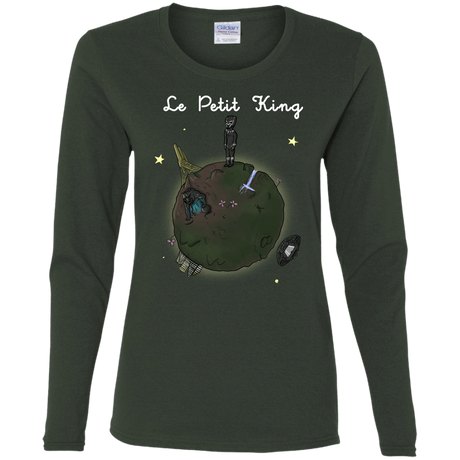 T-Shirts Forest / S Le Petit Prince Of Wakanda Women's Long Sleeve T-Shirt