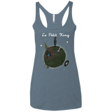 T-Shirts Indigo / X-Small Le Petit Prince Of Wakanda Women's Triblend Racerback Tank