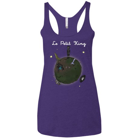 T-Shirts Purple Rush / X-Small Le Petit Prince Of Wakanda Women's Triblend Racerback Tank