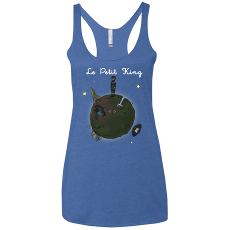 T-Shirts Vintage Royal / X-Small Le Petit Prince Of Wakanda Women's Triblend Racerback Tank