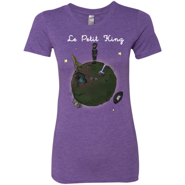 T-Shirts Purple Rush / S Le Petit Prince Of Wakanda Women's Triblend T-Shirt
