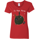 T-Shirts Red / S Le Petit Prince Of Wakanda Women's V-Neck T-Shirt