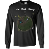 T-Shirts Black / YS Le Petit Prince Of Wakanda Youth Long Sleeve T-Shirt