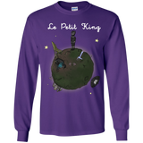 T-Shirts Purple / YS Le Petit Prince Of Wakanda Youth Long Sleeve T-Shirt