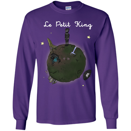 T-Shirts Purple / YS Le Petit Prince Of Wakanda Youth Long Sleeve T-Shirt