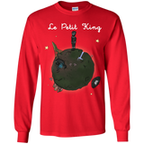 T-Shirts Red / YS Le Petit Prince Of Wakanda Youth Long Sleeve T-Shirt