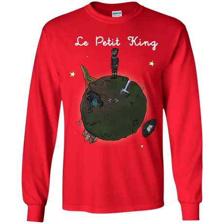 T-Shirts Red / YS Le Petit Prince Of Wakanda Youth Long Sleeve T-Shirt