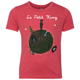 T-Shirts Vintage Red / YXS Le Petit Prince Of Wakanda Youth Triblend T-Shirt