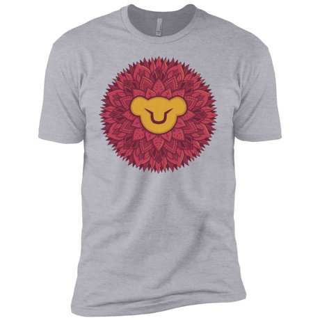 T-Shirts Heather Grey / YXS Leaf Mane Mandala Boys Premium T-Shirt