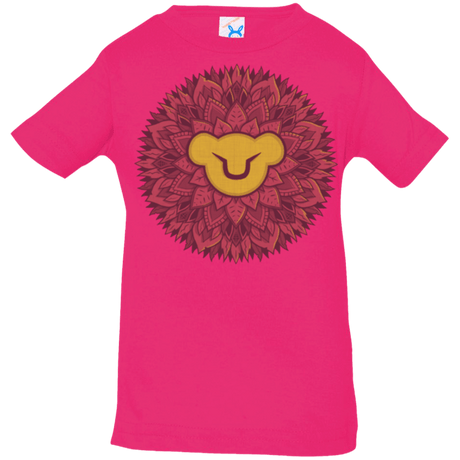 T-Shirts Hot Pink / 6 Months Leaf Mane Mandala Infant PremiumT-Shirt