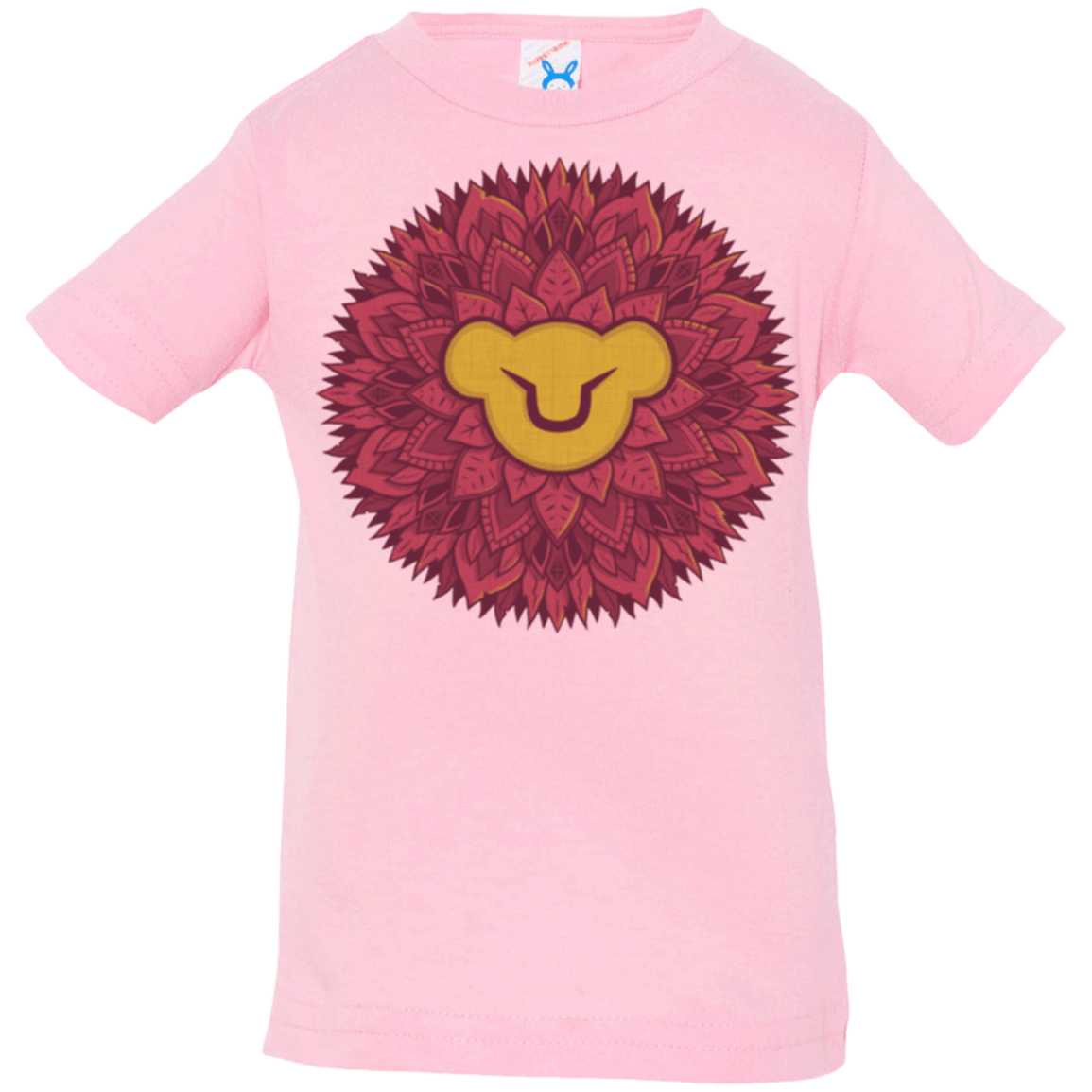 T-Shirts Pink / 6 Months Leaf Mane Mandala Infant PremiumT-Shirt