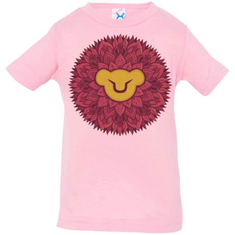 T-Shirts Pink / 6 Months Leaf Mane Mandala Infant PremiumT-Shirt